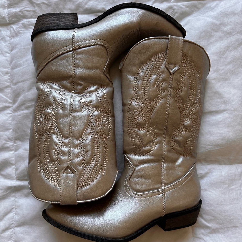 Country/Gaucho silver boots
